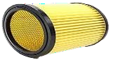 FILTRO AIRE MOTOR DIAMETROS EXTERNOS 125 mm DIAMETROS INTERNOS 62 ALTURA TOTAL 12.4 REDONDO (FP-12562)