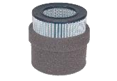 SOLBERG 235P (BOMBAS DE VACIO) DIAMETRO EXTERNO 200 mm DIAMETRO INTERNO 120 mm ALTURA TOTAL 244 mm (FP-235P)