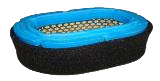 FILTRO MOTOR Woodgate WGA1638 DIAMETROS EXTERNOS 149 mm X 94 mm DIAMETROS INTERNOS 53 mm X 107 mm ALTURA TOTAL 81 mm (FP-771)