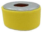 FILTRO MOTOR HONDA DIAMETROS EXTERNOS 111 mm X 94 mm DIAMETROS INTERNOS 381 mm X 413 mm ALTURA TOTAL 78 mm. POLIURETANO RIGIDO (FP-814)